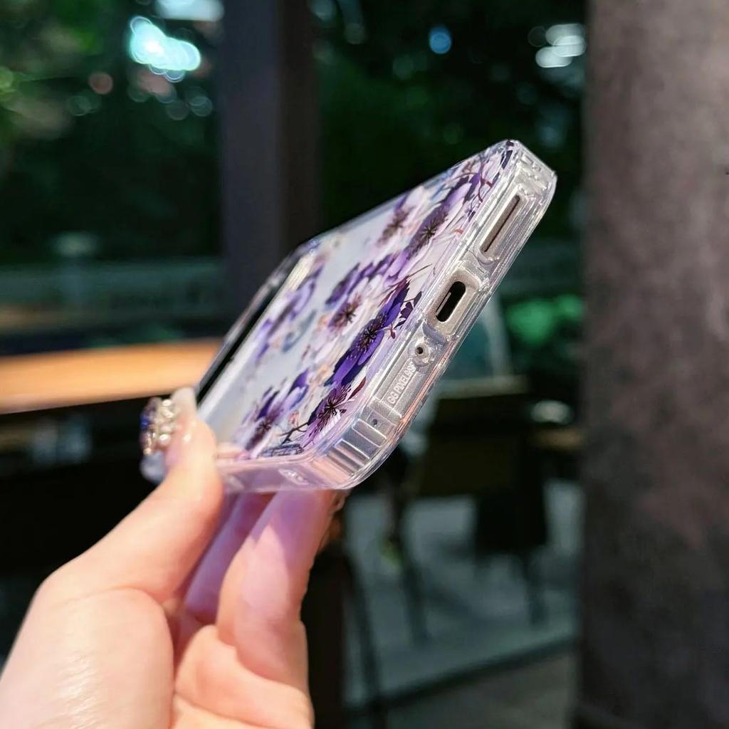 Serect Garden Flower Series Colorful Phone Case For Google Pixel 10 9 9A Pro XL Hard Acrylic Clear Protective Back Cover Bumper