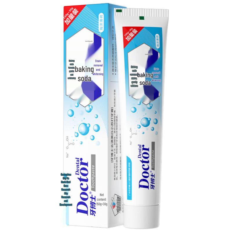 

Dr. Tooth Stain Removal Whitening Baking Soda Toothpaste