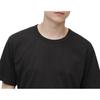 Uniqlo Solid Color Cooling Round Neck Comfortable Short Sleeve T-Shirt Men Tops Black 454315-09