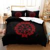 Kpop Hellsing Alucard Bedding Set 3 Piece Duvet Cover Set Gothic Vampire Bedroom Decor All Sizes For Kpop Fans