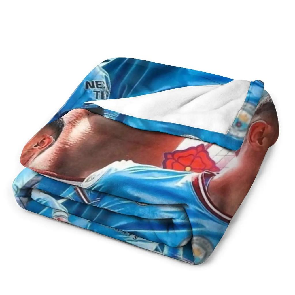 PHIL FODEN ????? Throw Blanket Winter Bed Blankets Luxury Designer Blanket Summer Blanket