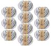 Raw Wool Knitworm Yarn Chatty Colorful Super 40g Supper 10-Ball Set, Mall, Bulky, (approx. 32m), 100% Polyester, 6.