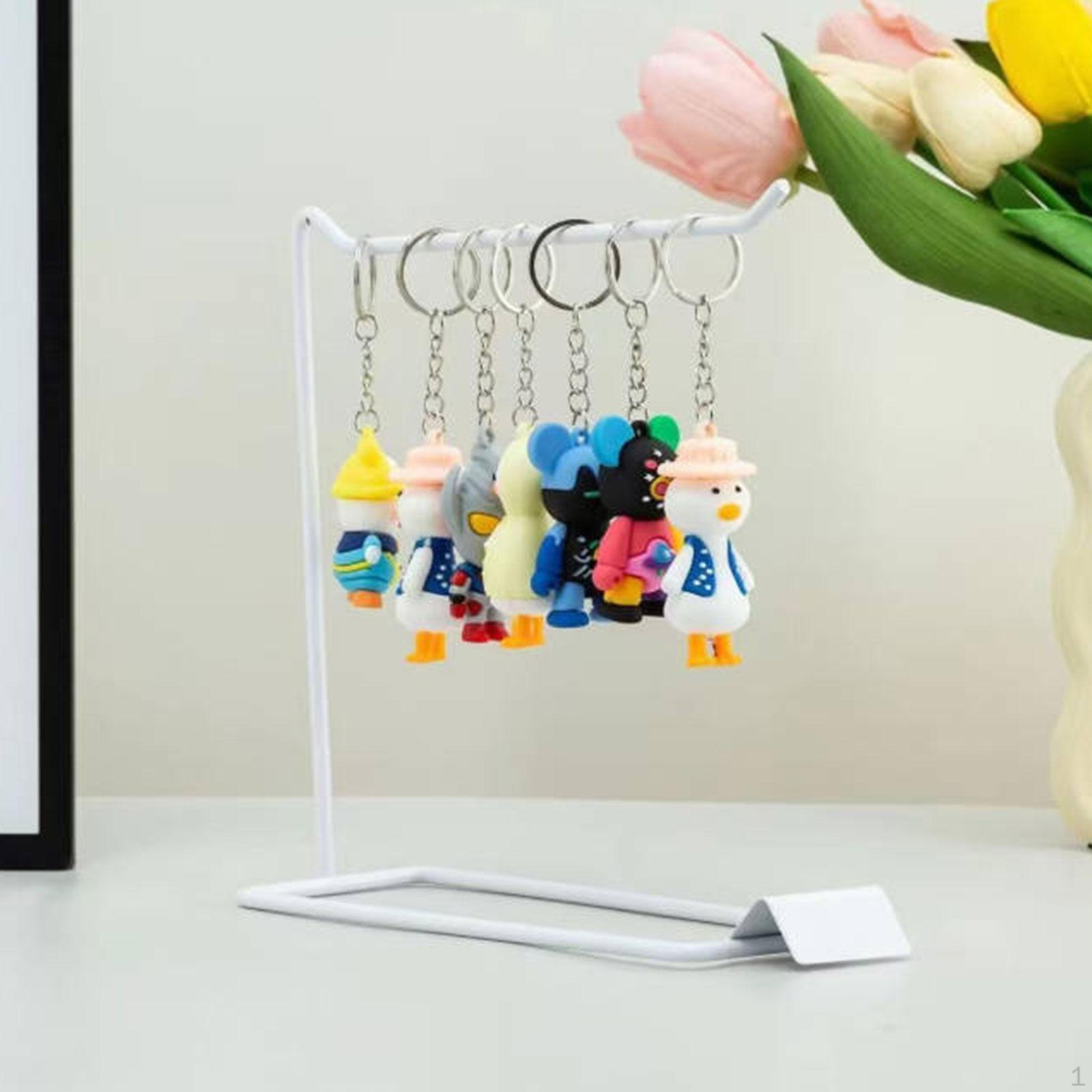 

Jewelry Organizer Display Stand Earrings Decorative Holder Storage Rack for білий