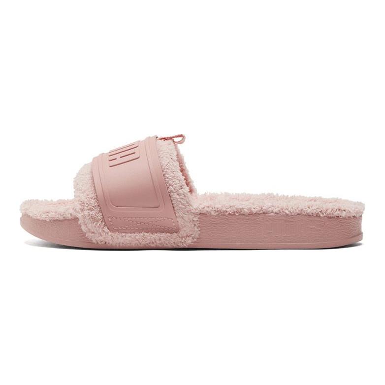 PUMA Leadcat Ylm Slide Winter Unisex Slides Pink Thick Sole Outdoor Wear 384411-01