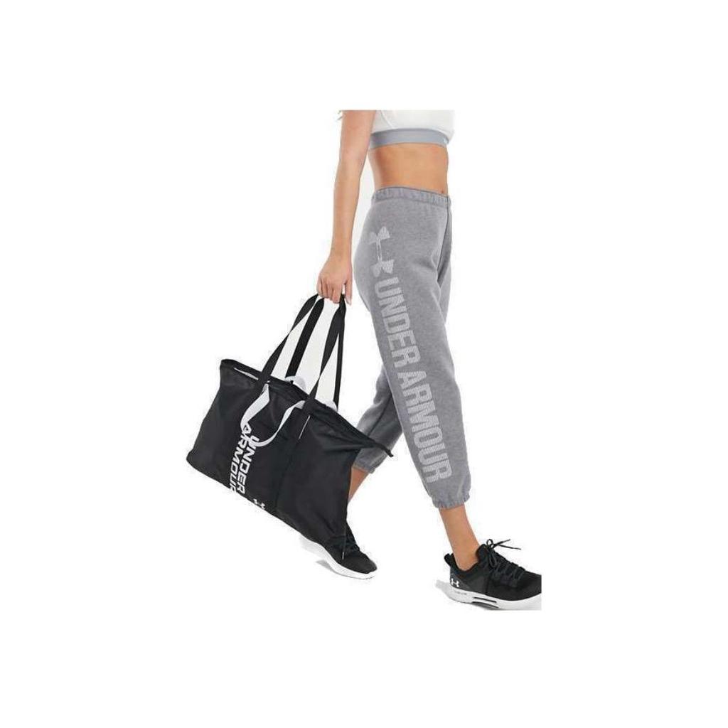 New Under Armour Nylon Fabric Tote Bag Shopping Bag Handbag Regular Women's Black 1352121-002