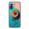 Sunflower Phone Case for Xiaomi Mi 14 13 12 11 Ultra 13T 12T Poco C51 F3 F4 F5 X3 X4 NFC M3 Pro Lite 5G Silicone Cover Capas Bag