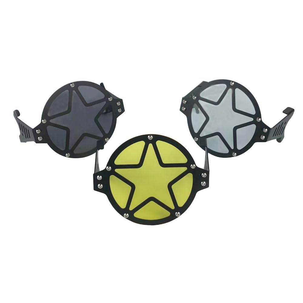 Mr. Quick Headlight Guard (Yellow) for Honda Monkey 125/DAX125