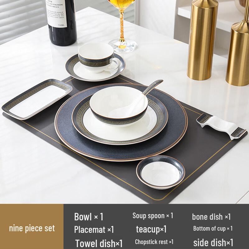 Sweet Elegant Frosted Bone China Dining Set