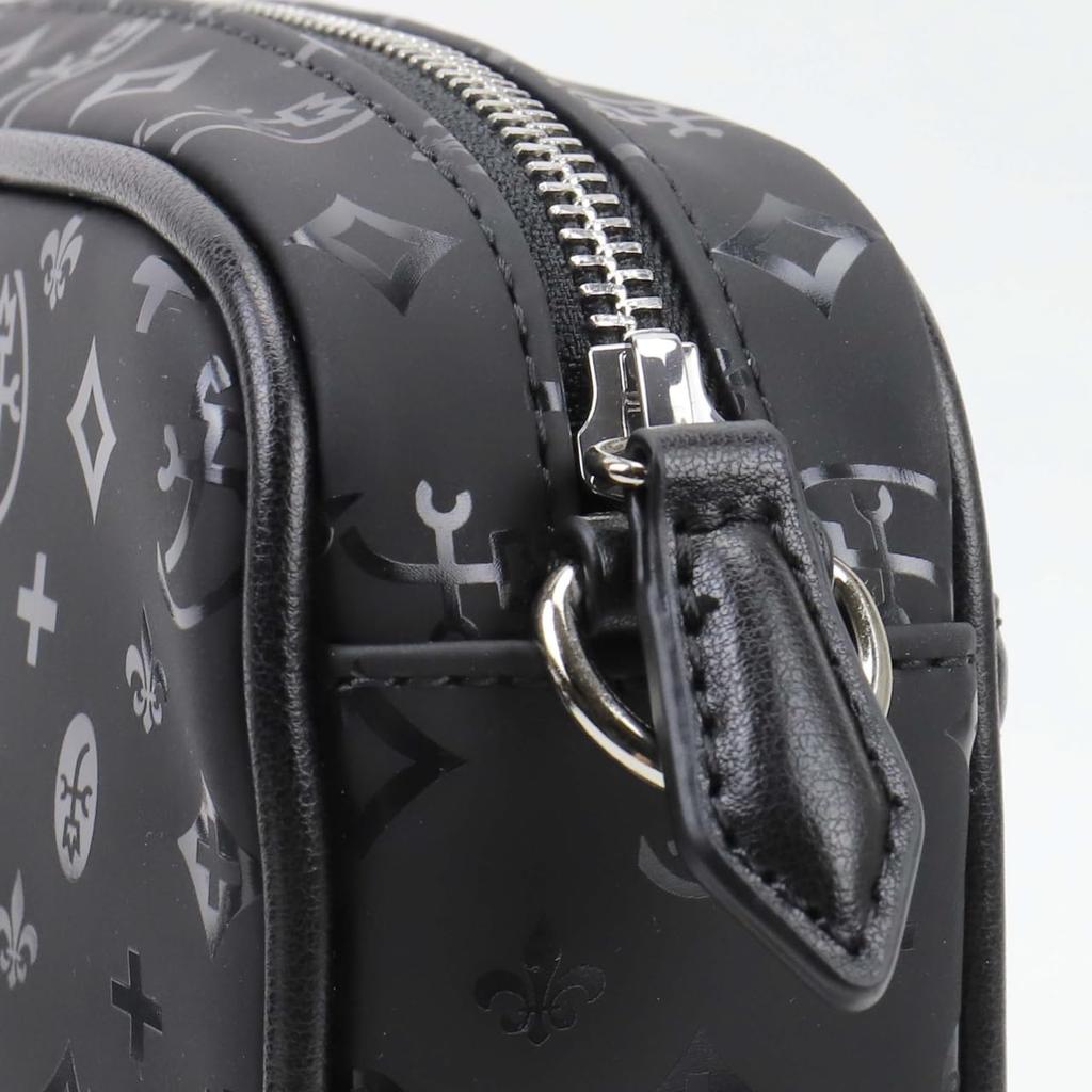 Castelbajac Bonheur Shoulder Bag 043121 Black