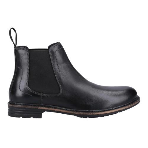 Hush Puppies Mens Justin Leather Chelsea Boots
