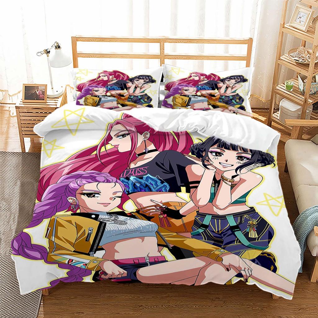 Witch Hunters 3D Digital Printing Three-Piece Set, Bedding