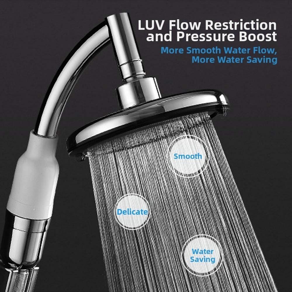 Water-saving Round Shower Nozzle Large Panel Showerhead  Bathroom Accessories