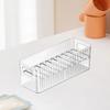 Removable Dividers Phone Case Organizer Transparent Clear Cosmetics Container  Cabinet Storage