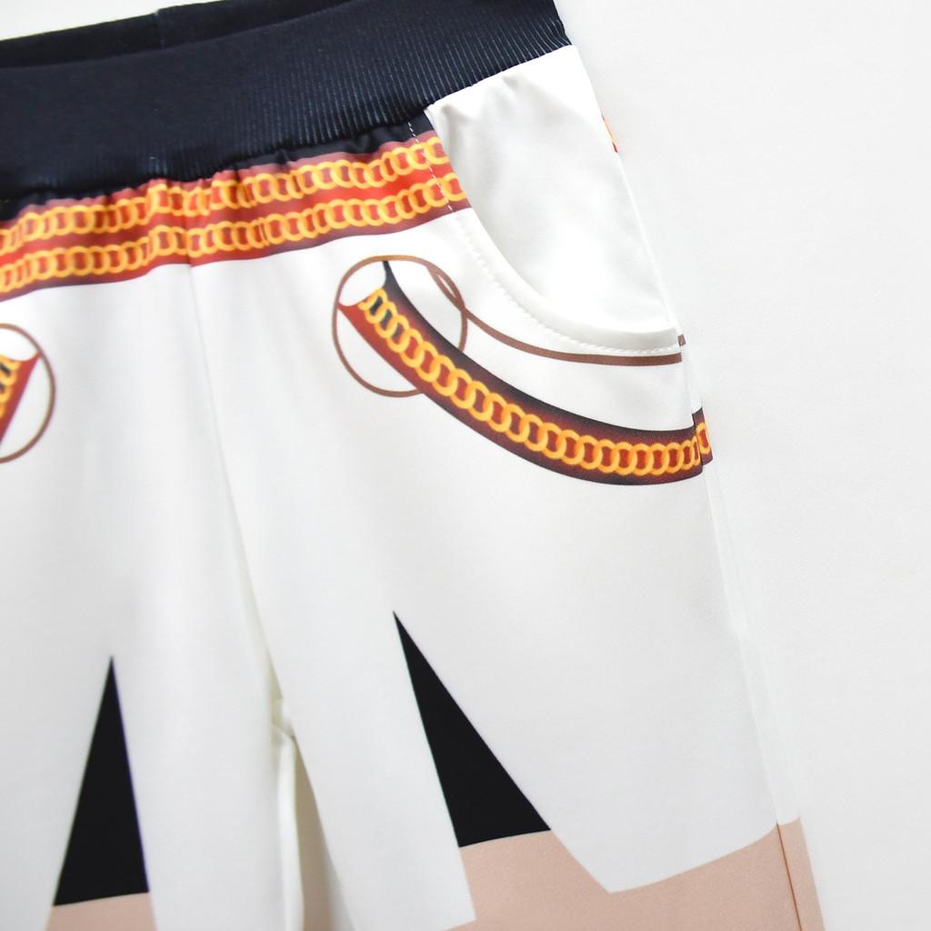 Kids Girls Anime Cartoon POP Singer Super Star Printed Vest Jacket Pants Clothes Set Outfit Halloween Cosplay Costumes
