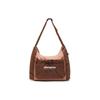 Dash Trend Crossbody Bag FW25 Versatile Fashion Simple Color Block Fabric Large Shoulder Bag Unisex Bags U5DACPU27