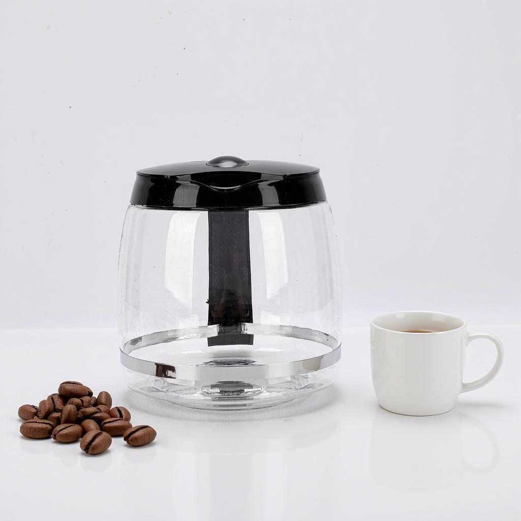 Glass Coffee Pot Easy to Clean Heat Cold Proof Coffee Maker Replacement   with Handle