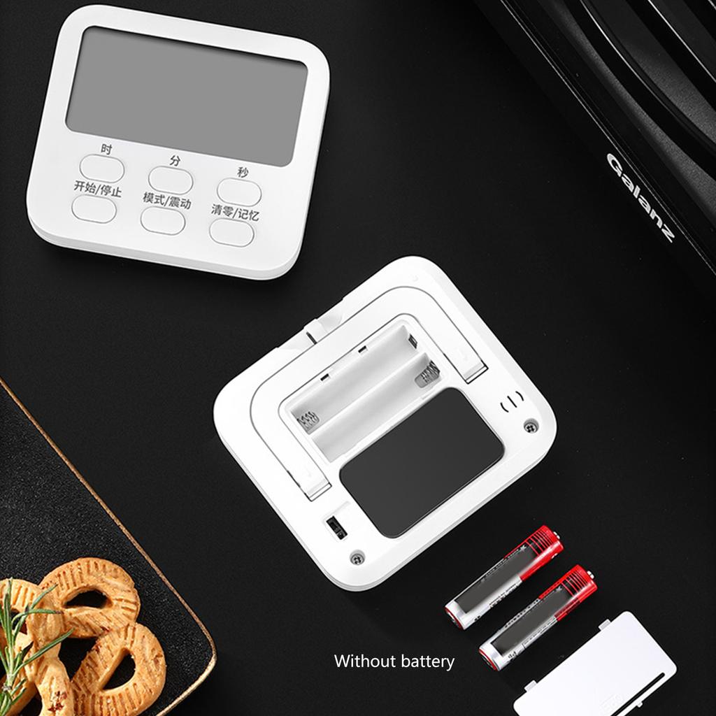 Multi-Function Electronic Timer Magnetic Digital Timers Big LCD-Display for Break-Time Cooking Gym Meeting Classroom