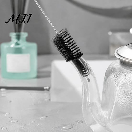 Baby Bottle Straw Scrubber 12Pcs Flexible Pipe Cleaning Brush Kit with Long Nylon Bristles for Glass Straws Medical Tube Tubes And Bottles,