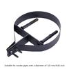5" Chimney Pipe Bracket Hanging Accessories Metal Diameter 125 mm Adjustable Portable Stove Pipe Clamp Chimney Pipe Holder