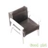 1/12 Dollhouse Miniature Furniture Leather Sofa Single/Double Chair Model Doll Home Living Room Decor Accessor Children Toy Gift