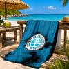 Atletico Belgrano Crest Beach Towel, Quick-drying, Easy To Care For, Suitable for Both Fitness and Beach Vacations,Sports Essential