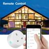 Graffiti Zigbee Smart Socket UK Plug with Metering, Timer Switch & Alexa Voice Control