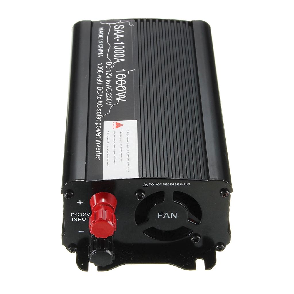 1000W DC 12V To AC 220V USB Car Power Inverter Charger Converter Adapter DC 12 To AC 220 Modified Sine Wave Transformer