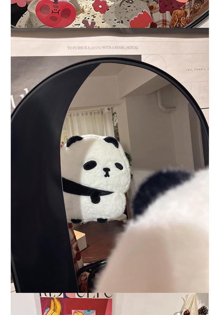 Capybara and Panda Hugging Plush Pillow Doll - Cute Cartoon Cushion Toy