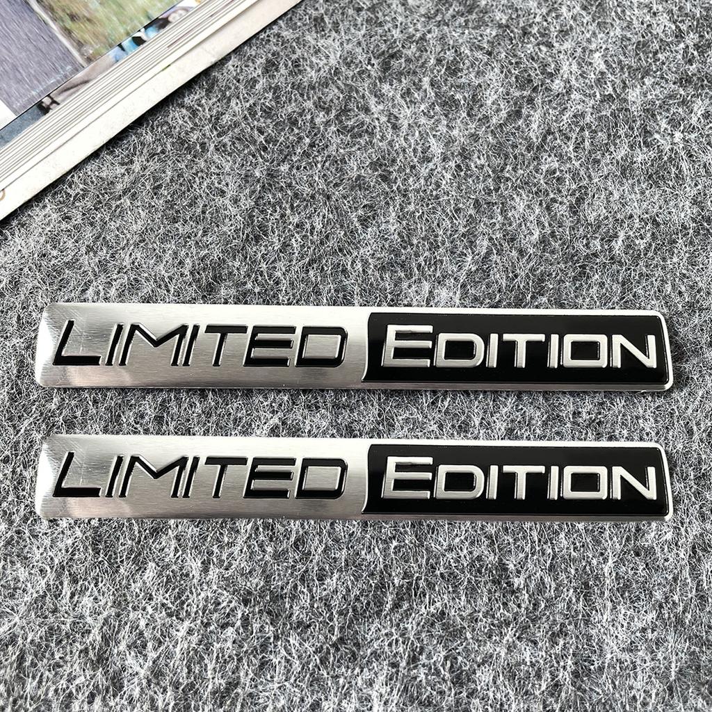 1pcs New LIMITED EDITION Emblem  Car Sticker 3D Aluminium Alloy Material Decorative  Auto Door Side Rear Bumper Sticker