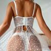 Transparent Lace Sexy Lingerie Dress Women Bra Set Erotic Body Underwear Teddy Babydoll Porn Garter Thongs Sets