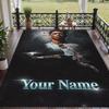 Custom Text Printed Rug Jude Bellingham Non Slip Floor Carpet For Home Room Decor