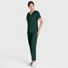 Hospital Doctor Hand Wash Short Sleeve Set V-Neck Fashion Women'S Casual Wear Pet Hospital Hand Wash
