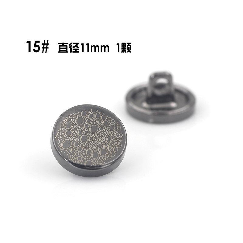 Metallspitze Ölknöpfe Hemdknöpfe Damen Strickpullover Kinderpullover Knöpfe