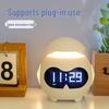 Wake-Up Alarm Clock with Bluetooth Speaker and Night Light for Students