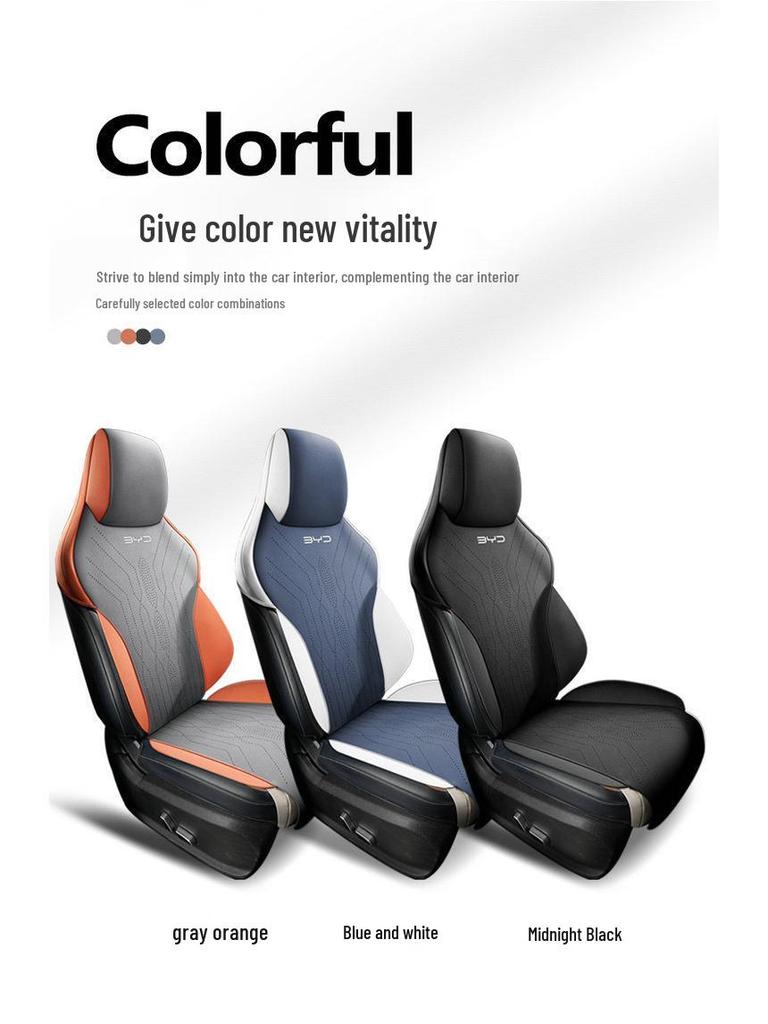 BYD Song Plus Semi-Wrapped Car Seat Cushion - New Model
