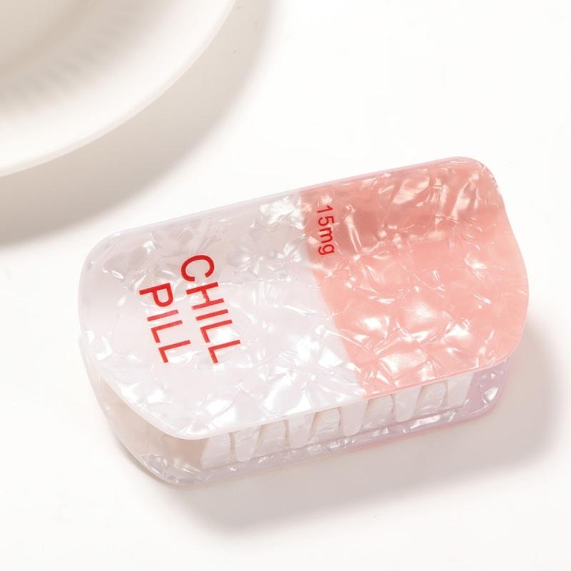 Cartoon Shark Hair Clip Cute PVC Jaw Claw Clip For Women Strong Hold Hairpins Hair Accessory For Daily Use And Parties