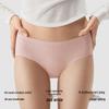 Bananain Silver Skin 311S Women's Mid-Waist Antibacterial Seamless Cotton Briefs (3-Pack)