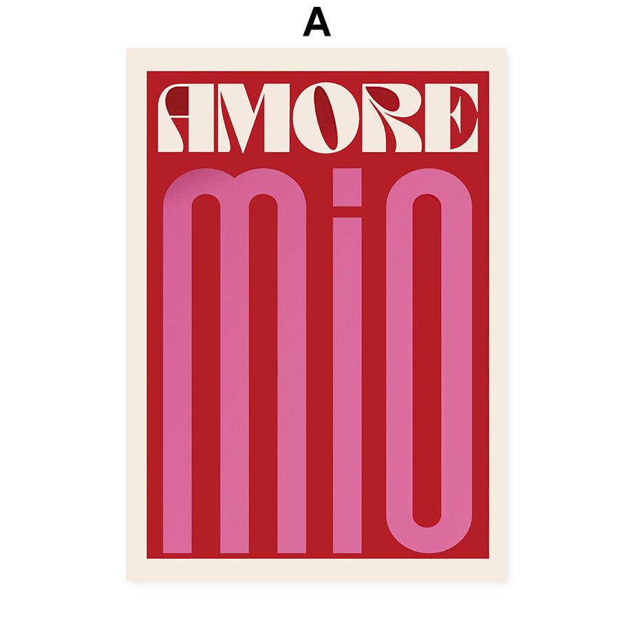 

Abstract Mio Flowers Wall Art Posters Gallery Prints Canvas Decorative Painting Wall Decoration Mural Pictures Living Room Decor 21cm×30cm NoFrame