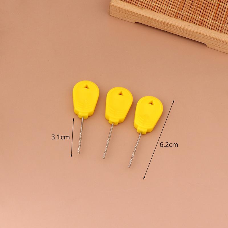 

3pcs Hook Drill Carp Fishing Tools Kit Bait Pins Threading Bait Rigging Baiting Needles Baiting Rig Tool Fishing Accessories
