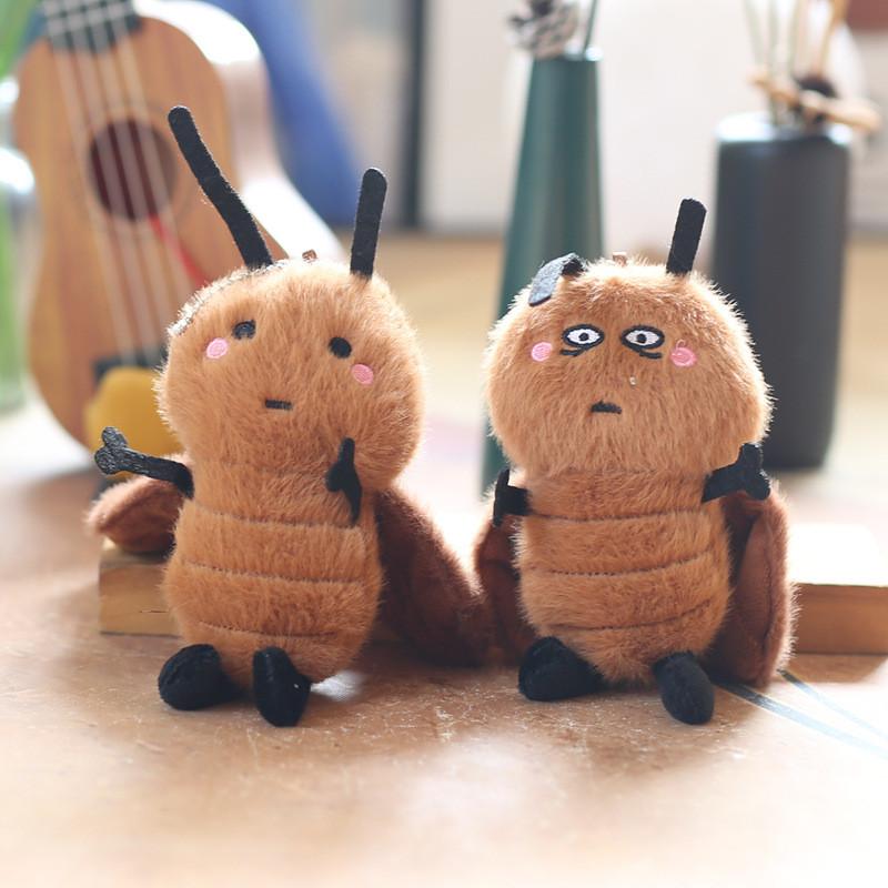 Cockroach Realistic Plush Keychain Ultra Soft Stuffed Toy Pp Cotton Novelty Gift