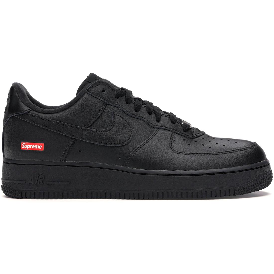 

Кроссовки Nike Air Force 1 Low Supreme Черные(CU9225-001) 45