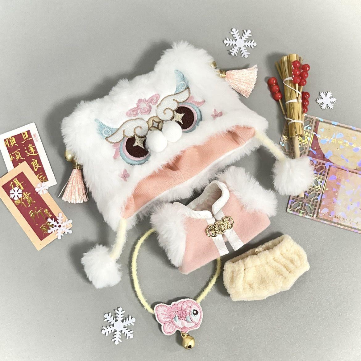

10cm Doll Clothes Cape Set For Skullpanda Universal Cute Dolls Costume Cloak Replacement Clothing Diy Doll Decora Accessories only clothes no doll
