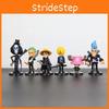 One Piece Luffy Zoro Black Outfit Pvc Figure Cake Decoration Set Of 6 Collectibles Gift