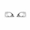 For Buick Envision 2019-2020 Chrome ABS Exterior Front Fog Light Strip Trim 2PCS