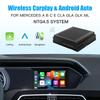 Wireless Carplay Android Auto For M-ercedes Ben-z A B C E CLA GLA GLK ML NTG4.5 System Becker Interface Module Navigation