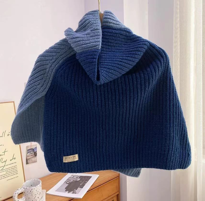 Unisex Winter Neutral Scarf Warm Lightweight Neck Wrap For Men Women All-Match Cold-Resistant Scarf Decorate The Gift