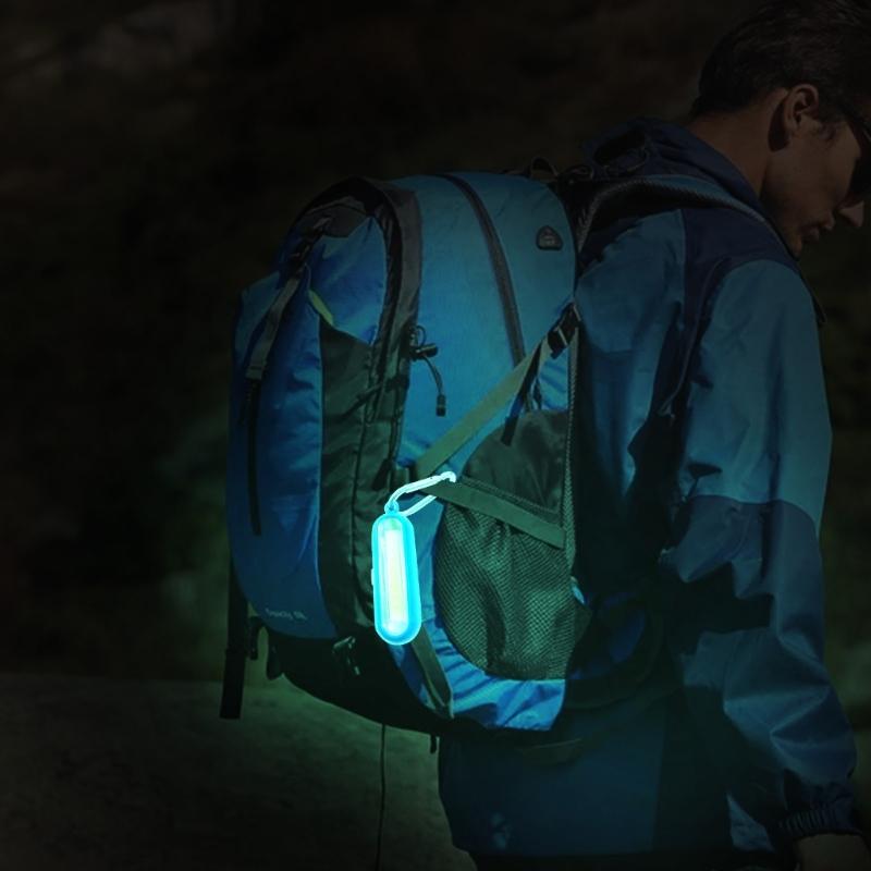 Mini Keychain Pocket Torch Battery Powered LED Light Flashlight Lamp, Strong Light Small Keyring Light Torch Flashlight