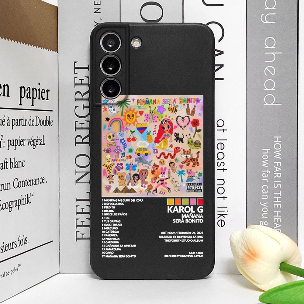 Karol G Manana Sera Bonito Phone Case for Samsung Galaxy S22 S23 S24 S25 Ultra S20 Plus S21FE Soft Silicon Cover Aesthetic Shell