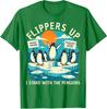 Funny Save Resist Penguins Protest Against Tariffs Unisex T-Shirt