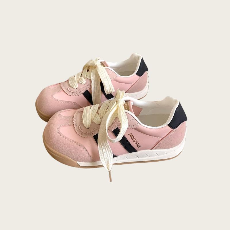 Big Hair Girl Chic Korean Big Head Ugly Cute Shoes Women 2025 Summer New Breathable German Training Shoes Forrest Gump Sports Shoes